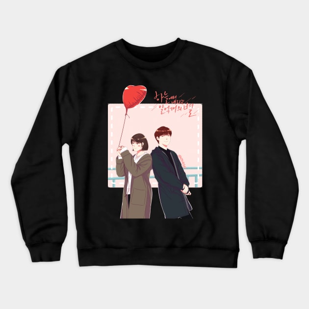 K-Drama: The Smile has Left Your Eyes Crewneck Sweatshirt by sokileri999